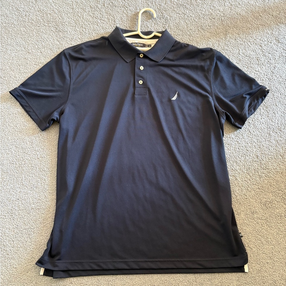 Nautica Dark Blue Polo Shirt